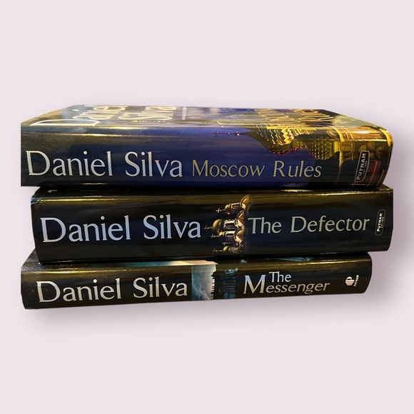 3 Daniel Silva novels - hardcover; The Defector, The Messenger, Moscow Rules - Picture 7 of 14